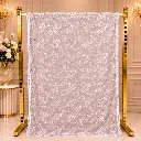Elegant White Net Saree with Shimmer Sequin Chevron Design and Sparkling Border