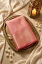 Coral Pink Pure Kanchipuram Silk Zari Brocade Saree 