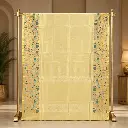 Elegant Ivory Saree with Multicolour Floral Bird Border