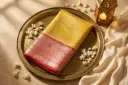 Radiant Yellow and Red Banarasi Silk Brocade Saree