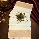 Elegant Kerala Kasavu Off White Cotton Silk Saree with Golden Zari Border