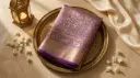 Royal Purple Silk Saree with Intricate Zari Shikargah Weave