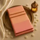 Exquisite Pastel Pink Kanjivaram Silk Saree With Rich Zari