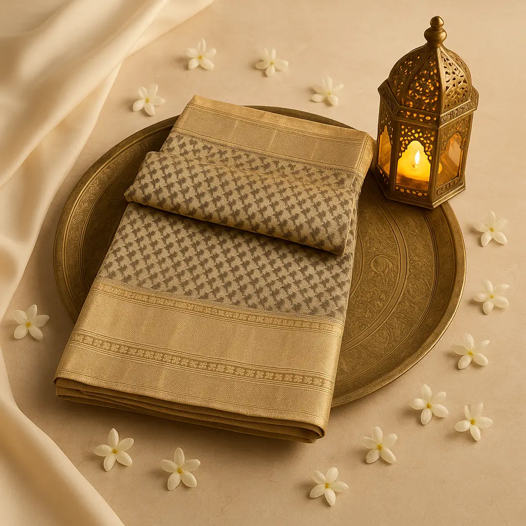 Exquisite Grey Designer Saree with Traditional Zari Border 