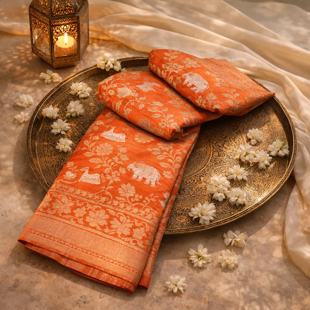 Luxury Art Silk Designer Saree