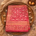 Luxurious Art Silk Saree with Zari Border