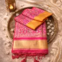 Exquisite Bhagalpuri Patola Art Silk Saree