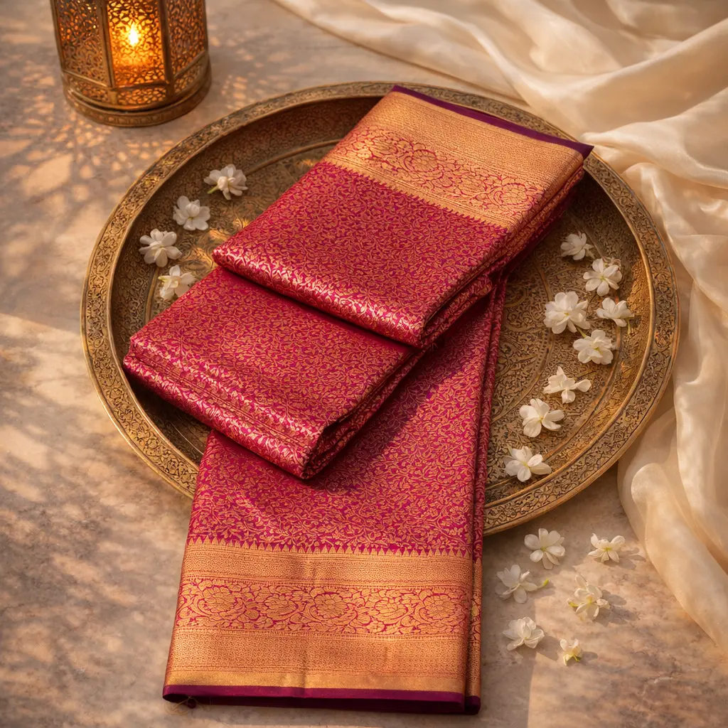 Elegant Kanchipuram Silk Saree