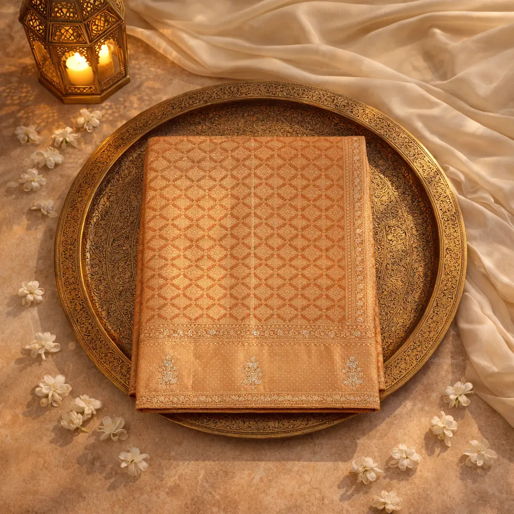 Exquisite Hand-Woven Luxury Saree