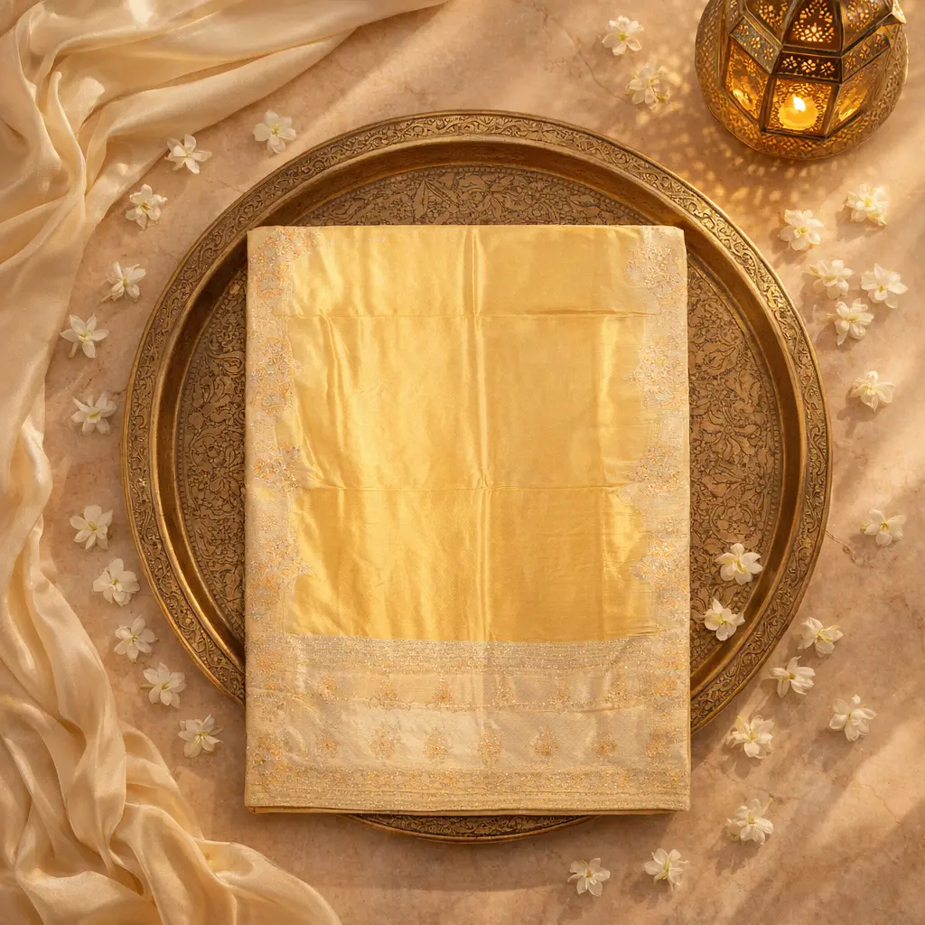 Elegant Hand-Woven Luxury Saree