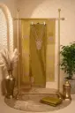 Mustard Olive Handloom Silk Unstitched Salwar Suit Set