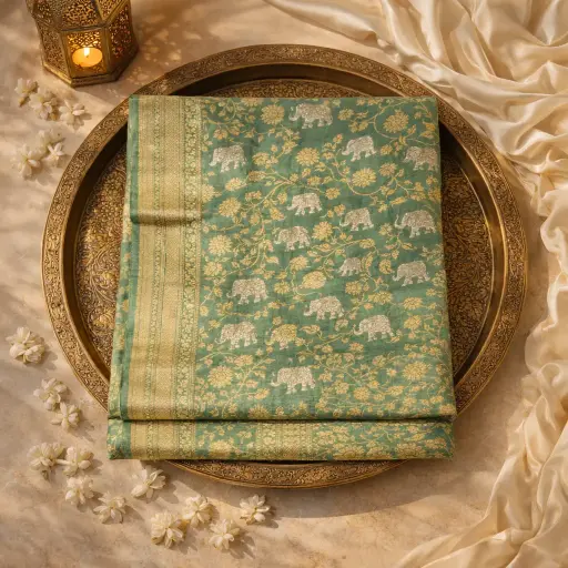[2608100108] Elegant Art Silk Designer Saree