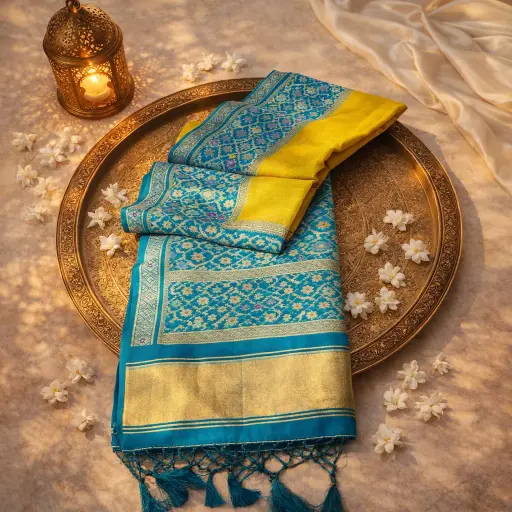 [2608140102] Exquisite Art Silk Lehenga Saree